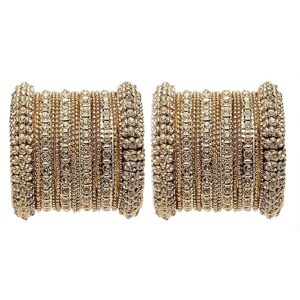 YouBella Jewellery Traditional Gold Plated Bracelet Bangle Set for Girls and Women